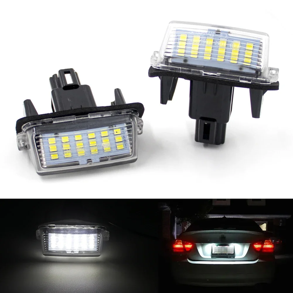 2Pcs 18 LED SMD License Number Plate Lights Lamp For Toyota Camry Yaris Citroen C3 C4 C5 Berlingo Peugeot 206 207 307 308 406
2Pcs 18 LED SMD License Number Plate Lights Lamp For Toyota Camry Yaris Citroen C3 C4 C5 Berlingo Peugeot 206 207 307 308 406