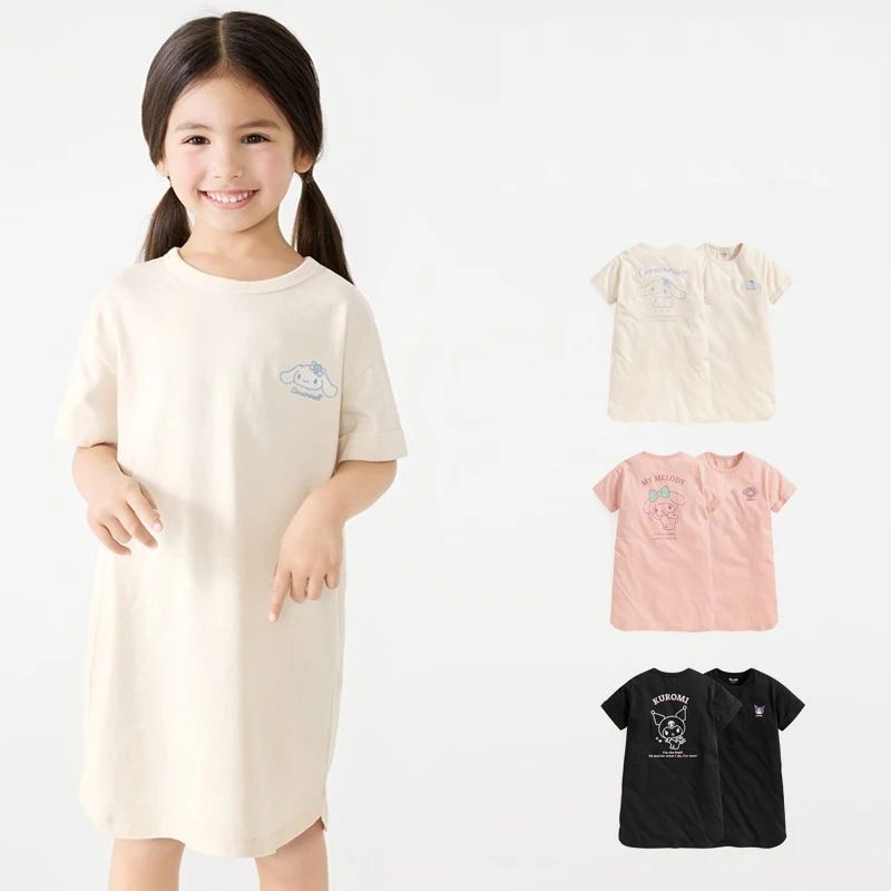 Anime Cartoon Sanrio Cinnamoroll My Melody Kuromi Sleeping Skirt Summer Girls Thin Dress Fashion Casual Princess Dress Gifts
Anime Cartoon Sanrio Cinnamoroll My Melody Kuromi Sleeping Skirt Summer Girls Thin Dress Fashion Casual Princess Dress Gifts