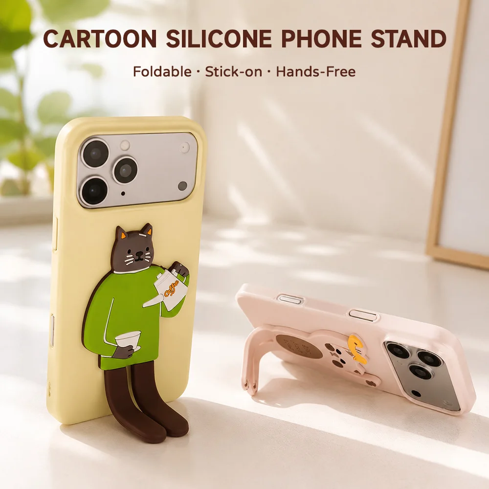 Cartoon Cute Cats Animal Tiger Stand Holder For iPhone 16 17 Pro Max Universal Collapsible Paste Holder Bracket Grip Kickstand
Cartoon Cute Cats Animal Tiger Stand Holder For iPhone 16 17 Pro Max Universal Collapsible Paste Holder Bracket Grip Kickstand