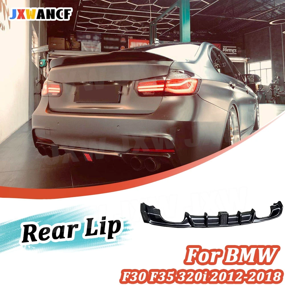 JXWANCF 3 Series Carbon Fiber Rear Bumper Lip Diffuser With LED Light For BMW F30 F35 320i 328i 335i M Sport 2012-2018 4 Outlet
JXWANCF 3 Series Carbon Fiber Rear Bumper Lip Diffuser With LED Light For BMW F30 F35 320i 328i 335i M Sport 2012-2018 4 Outlet