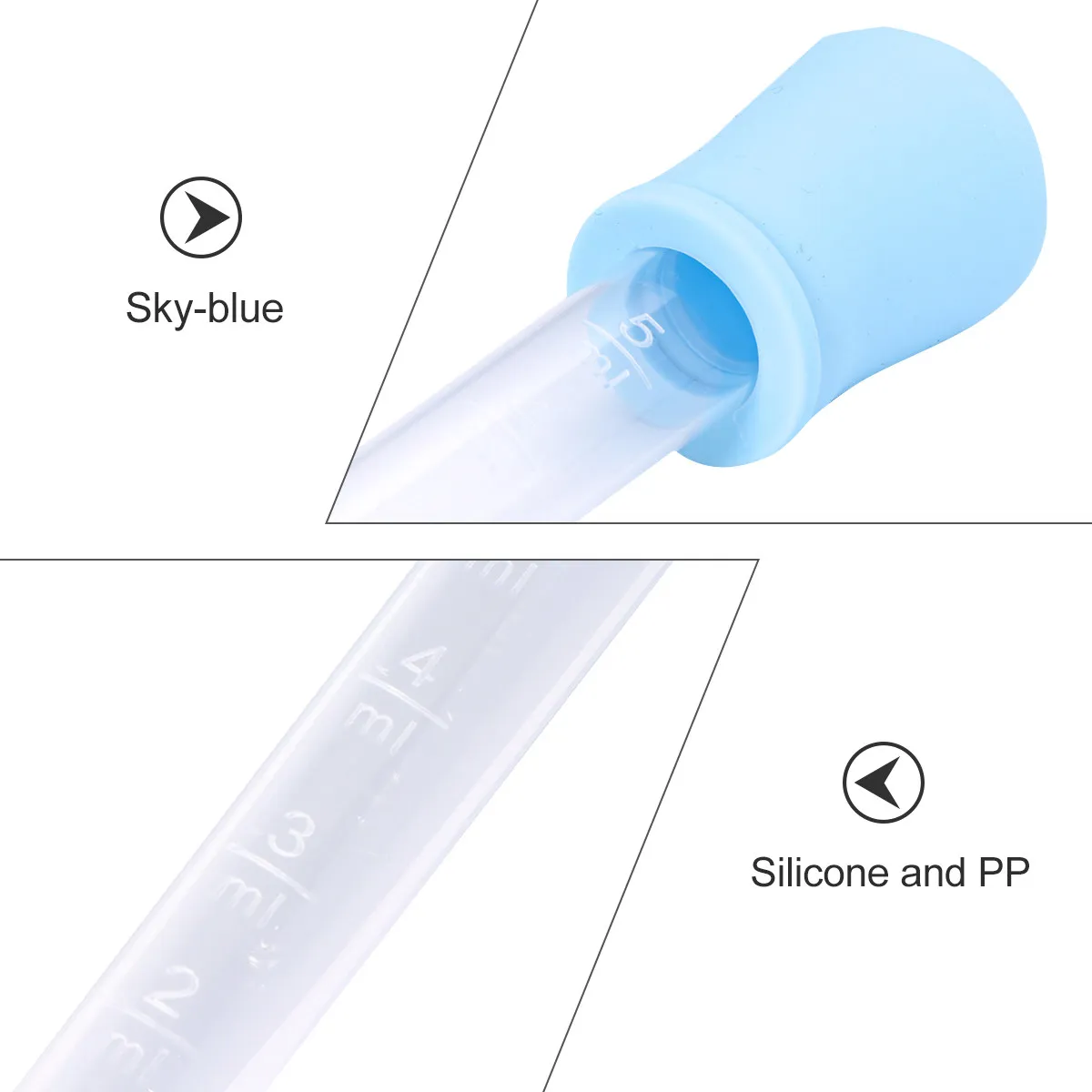 Baby Food Dropper Baby Spoon Pipette Silicone Medicines Dropper PP Medicines Dropper Baby Liquid Dropper
Baby Food Dropper Baby Spoon Pipette Silicone Medicines Dropper PP Medicines Dropper Baby Liquid Dropper