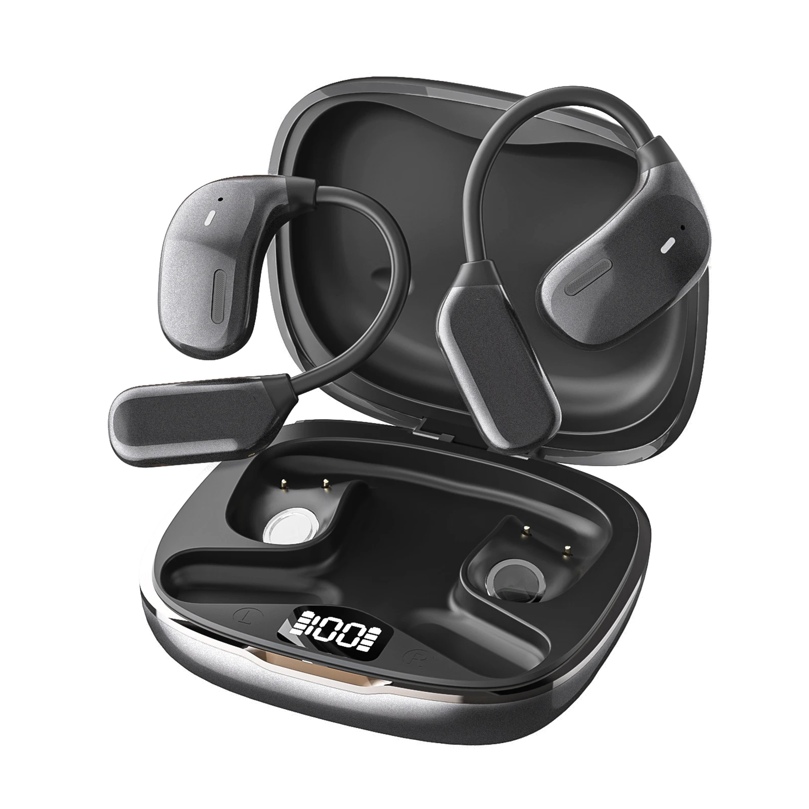 2025 Новые УФ-беспроводные Bluetooth-наушники-переводчики, подвесные уши, открытые двусторонние стереонаушники со сверхдальней действия, Bluetooth 5,4
2025 Новые УФ-беспроводные Bluetooth-наушники-переводчики, подвесные уши, открытые двусторонние стереонаушники со сверхдальней действия, Bluetooth 5,4