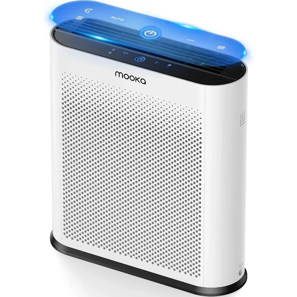 Air Purifiers for Home,1650ft² , HEPA Filter,For Pets Smoke Dust Pollen Dander Odor, Smart Air Cleaner with Auto/Sleep Mode
Air Purifiers for Home,1650ft² , HEPA Filter,For Pets Smoke Dust Pollen Dander Odor, Smart Air Cleaner with Auto/Sleep Mode