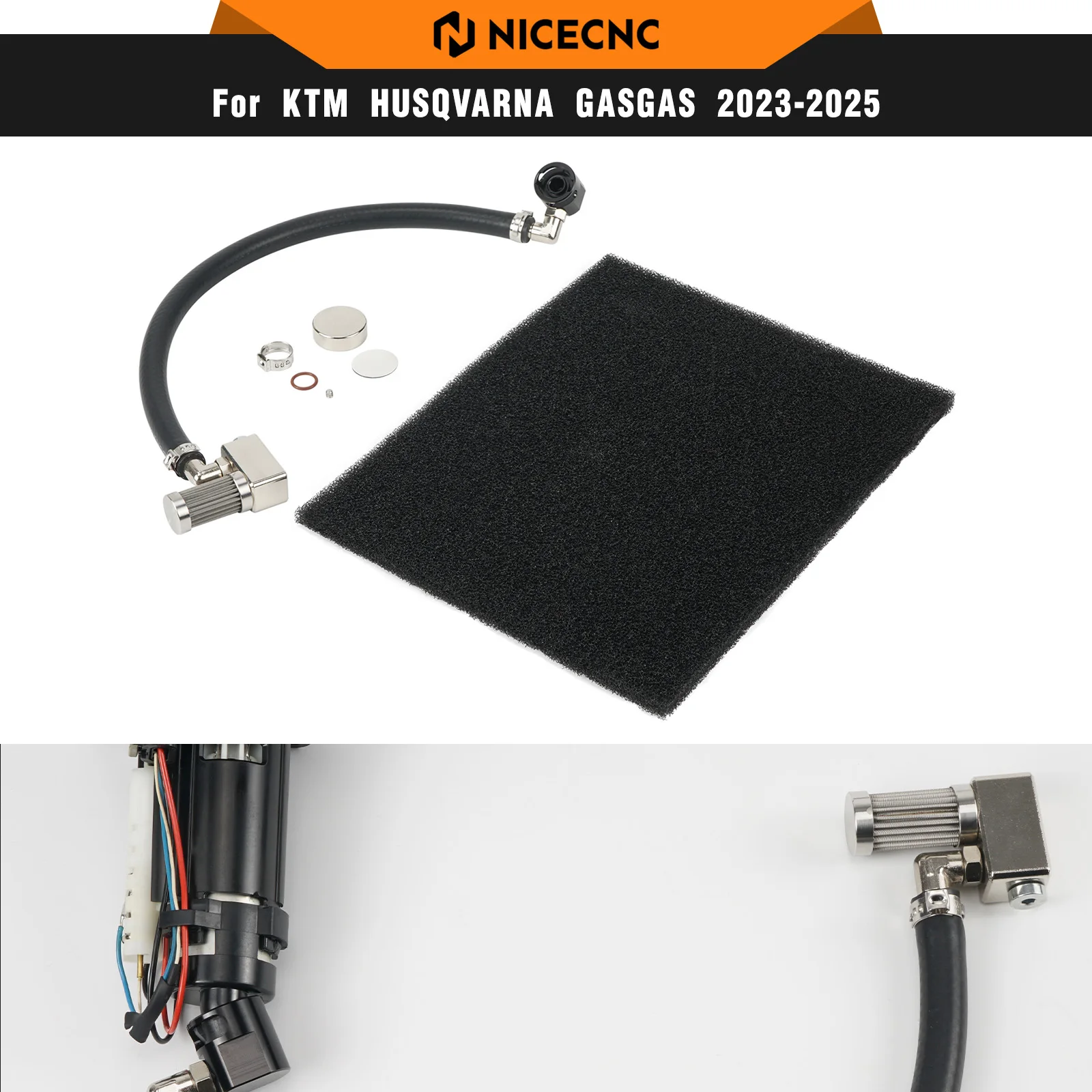 NICECNC For KTM EXC 300 2024 2025 Fuel Tank Extension Tube For KTM EXC-F 350 SX 125 SXF 450 For Husqvarna TE 300 GasGas EC 300
NICECNC For KTM EXC 300 2024 2025 Fuel Tank Extension Tube For KTM EXC-F 350 SX 125 SXF 450 For Husqvarna TE 300 GasGas EC 300