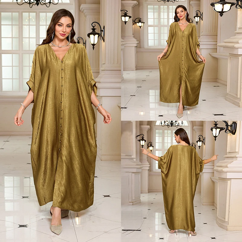 Women's Beach Cover Up Long Sleeve Sun Protection Swimwear Wrap Dress Lightweight Polyester Maxi Dress for Vacation
Women's Beach Cover Up Long Sleeve Sun Protection Swimwear Wrap Dress Lightweight Polyester Maxi Dress for Vacation