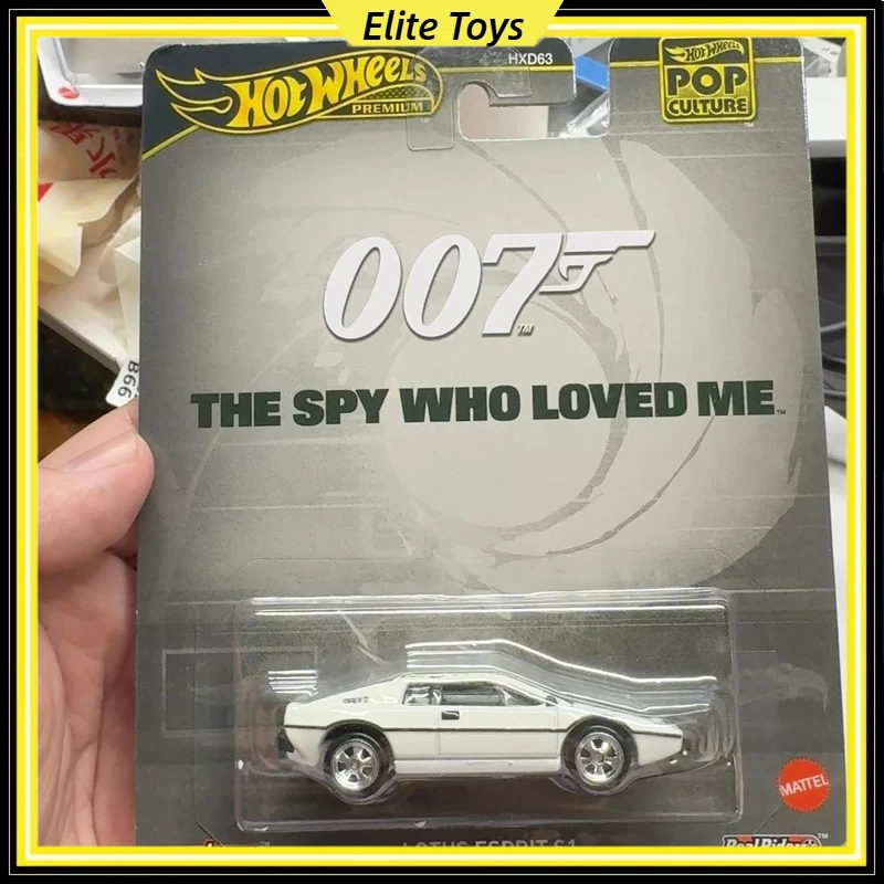 Hot Wheels Premium Pop Culture 007 Lotus Esprit S1 The Spy Who Loved Me 1:64 Diecast Car Model Metal Collectible Vehicle Toy
Hot Wheels Premium Pop Culture 007 Lotus Esprit S1 The Spy Who Loved Me 1:64 Diecast Car Model Metal Collectible Vehicle Toy