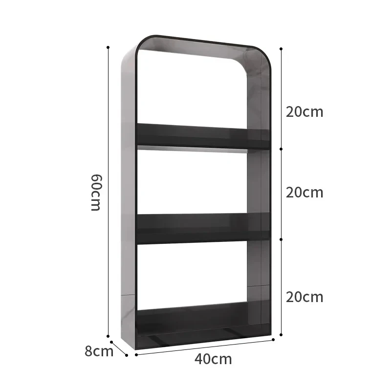Modern light acrylic bathroom transparent wall rack
Modern light acrylic bathroom transparent wall rack