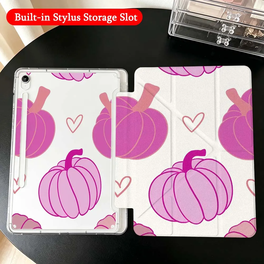 Pumpkin Pattern Design For Samsung Galaxy Tab A9 A8 A11 S6 S7 S8 S9 S10 FE Plus Lite Transparent Y-Shaped Folding Tablet Case
Pumpkin Pattern Design For Samsung Galaxy Tab A9 A8 A11 S6 S7 S8 S9 S10 FE Plus Lite Transparent Y-Shaped Folding Tablet Case