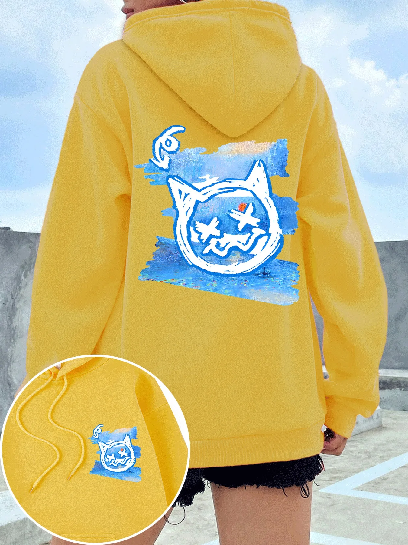 Толстовки с принтом мертвого кота, синие граффити, женские осенние толстовки с карманами, флисовая разноцветная уличная одежда унисекс, одежда в стиле хип-хоп Y2K
Толстовки с принтом мертвого кота, синие граффити, женские осенние толстовки с карманами, флисовая разноцветная уличная одежда унисекс, одежда в стиле хип-хоп Y2K