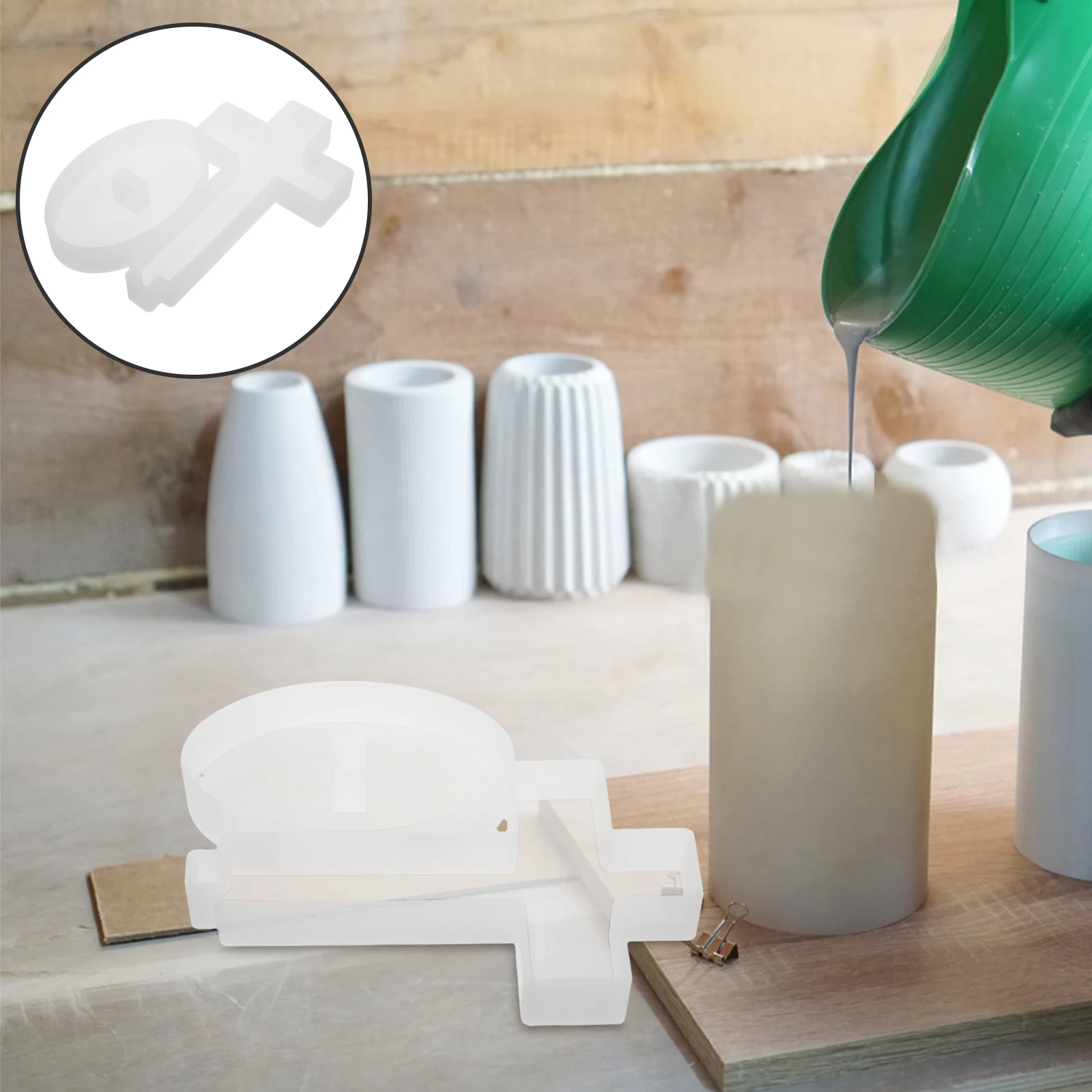 Plaster Mold Large Cross Silicone Molds for Cement Crafts Vintage Base Ornament Aromatherapy Durable Reusable Diy
Plaster Mold Large Cross Silicone Molds for Cement Crafts Vintage Base Ornament Aromatherapy Durable Reusable Diy