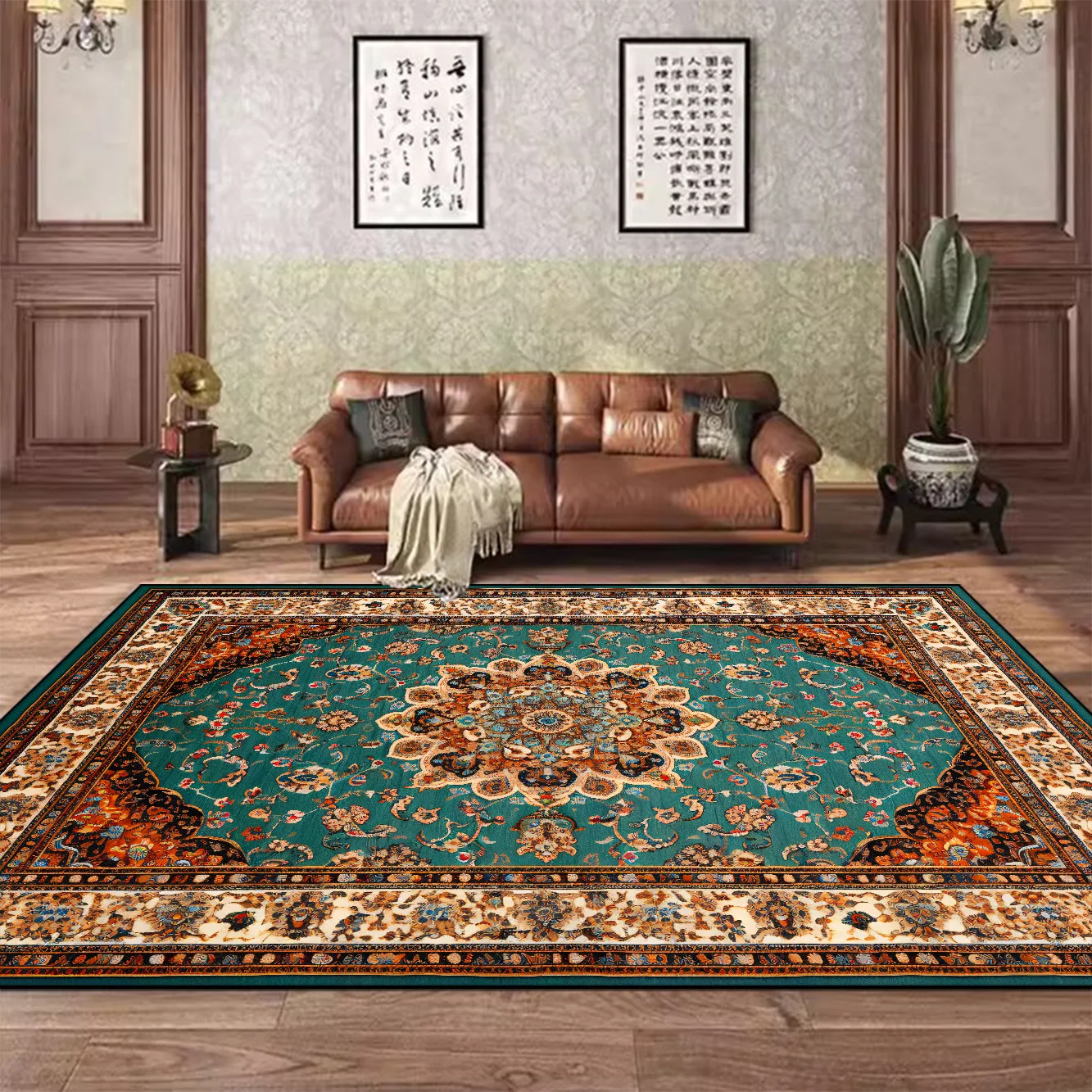 Modern Light Luxury Carpets for Living Room Persia Decoration Large Carpets Comfortable Soft Bedroom Rug Non-slip Washable Mat
Modern Light Luxury Carpets for Living Room Persia Decoration Large Carpets Comfortable Soft Bedroom Rug Non-slip Washable Mat