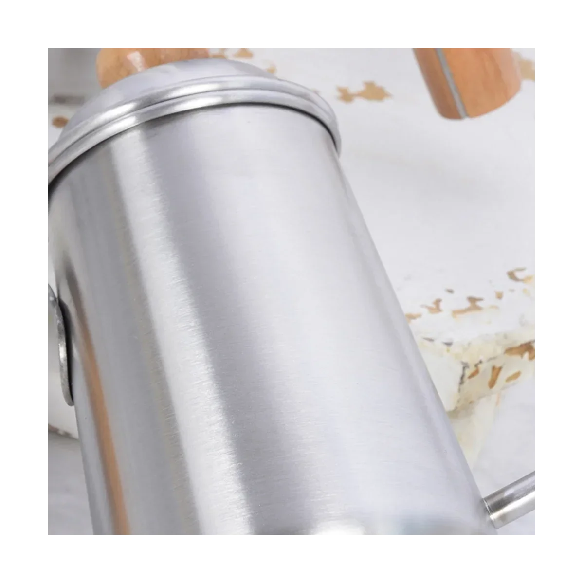 650Ml Thickened Stainless Steel Gooseneck Spout with Wooden Handle Coffee Kettle Household Camping Tea Pot
650Ml Thickened Stainless Steel Gooseneck Spout with Wooden Handle Coffee Kettle Household Camping Tea Pot