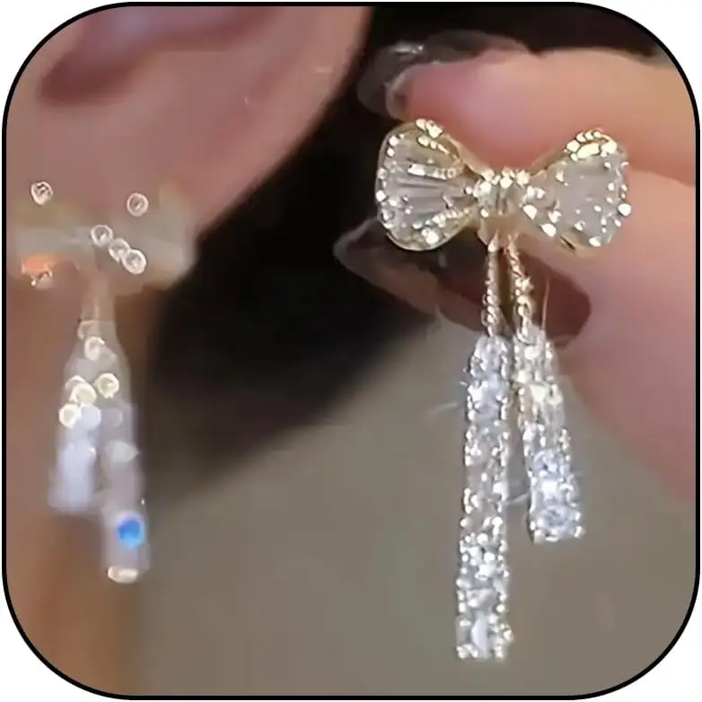 Bow Earrings for Women Trendy Gold Pearl Drop Dangle Earrings Bowknot Stud Wedding Party Daily
Bow Earrings for Women Trendy Gold Pearl Drop Dangle Earrings Bowknot Stud Wedding Party Daily