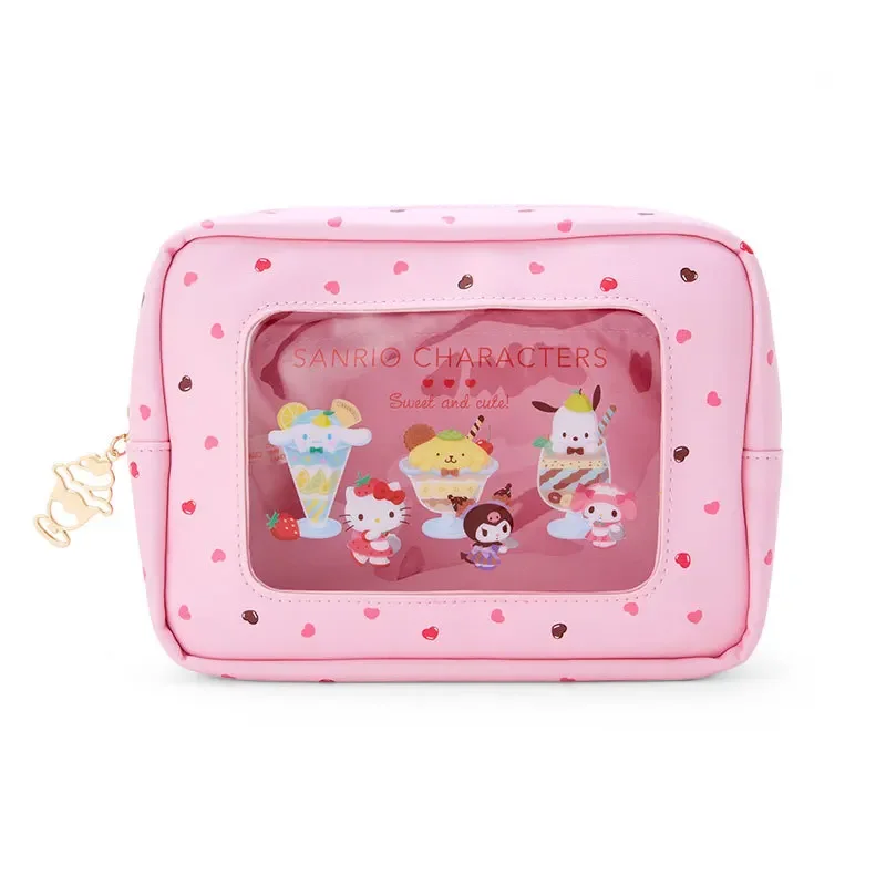 Sanrio ПВХ прозрачная водонепроницаемая сумка для хранения клатч hello kitty милый кошелек kuromi косметичка
Sanrio ПВХ прозрачная водонепроницаемая сумка для хранения клатч hello kitty милый кошелек kuromi косметичка