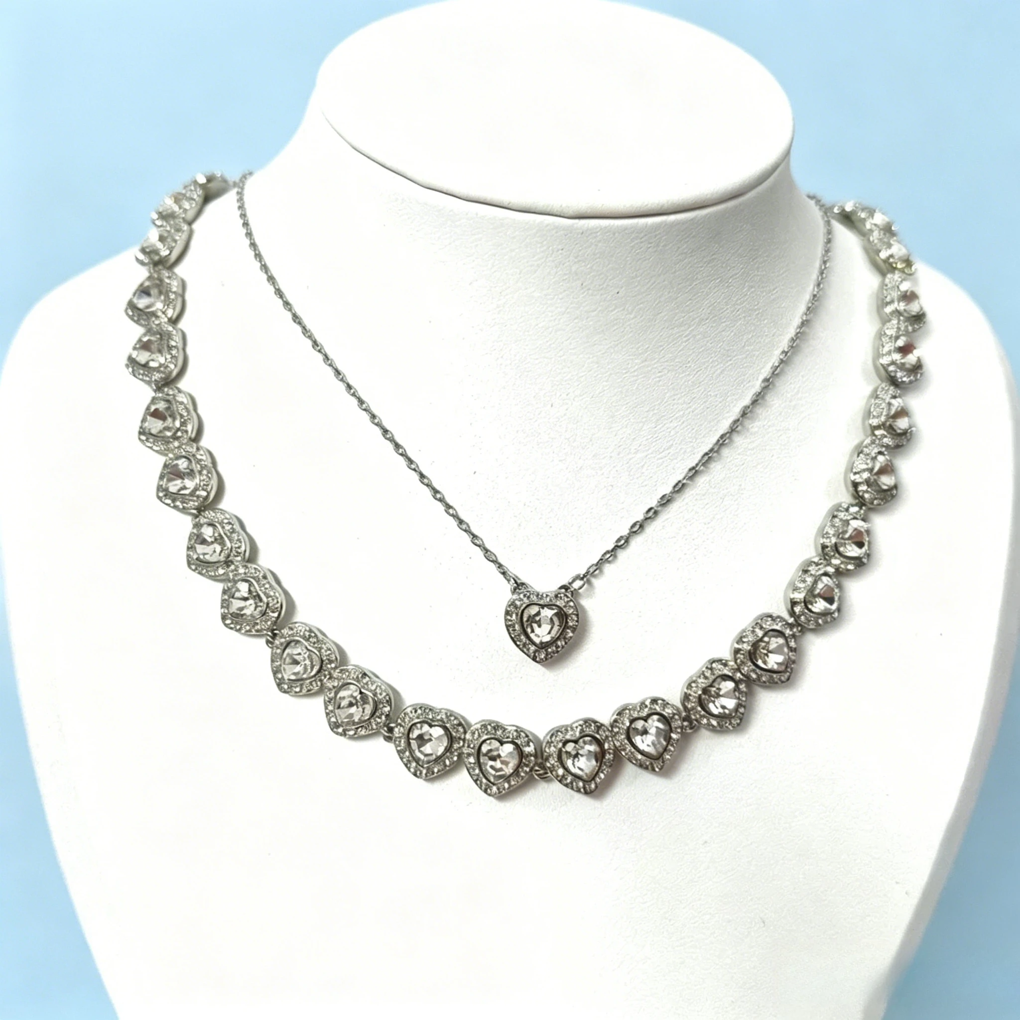Good Brand Silver Color Ariana Grande Tennis Necklace Women Romantic Luxury Gift Jewelry Set Jewelry Sets 925 sterling silver
Good Brand Silver Color Ariana Grande Tennis Necklace Women Romantic Luxury Gift Jewelry Set Jewelry Sets 925 sterling silver