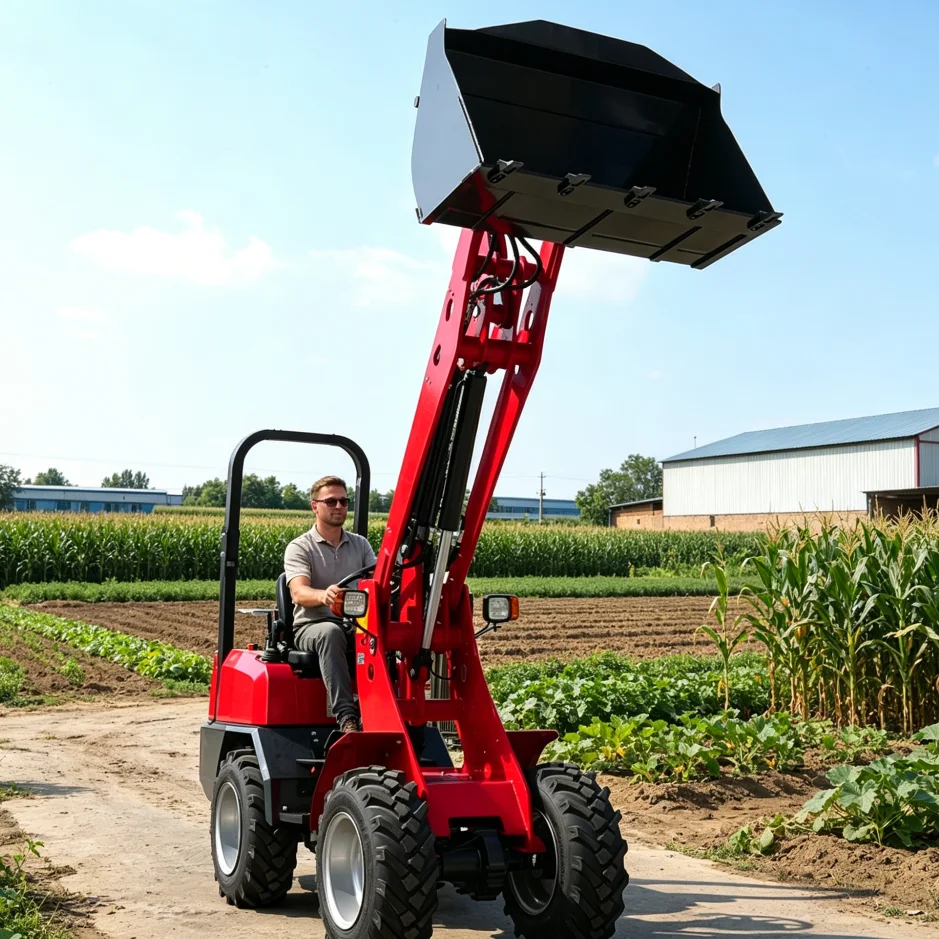 Mini Wheel Loader CE EURO 5 Engine 4x4 Articulated Compact Loader Customizable Farm Construction Use
Mini Wheel Loader CE EURO 5 Engine 4x4 Articulated Compact Loader Customizable Farm Construction Use