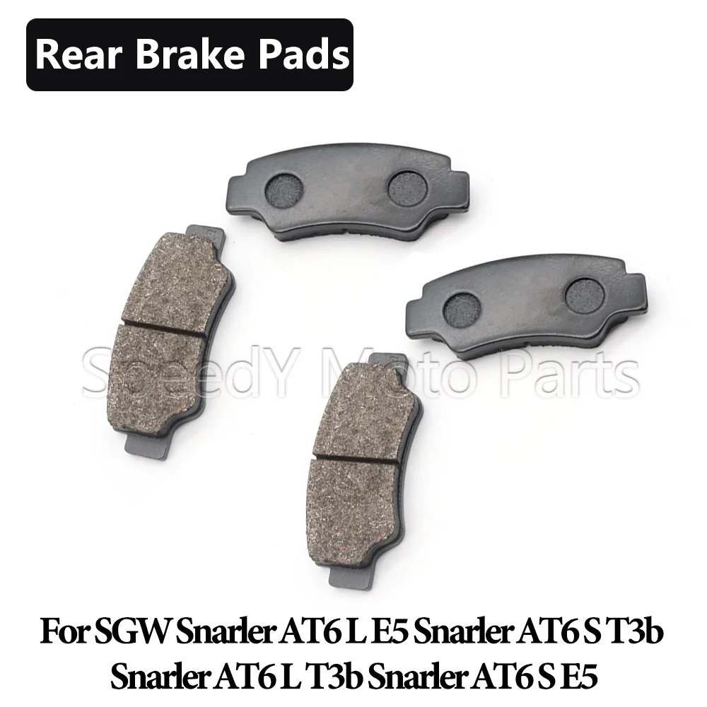 Motorcycle Rear Brake Pads Kits For SGW Snarler AT6 L S E5 Snarler AT6 L S T3b Direct Replacement Brake Pads Accessories
Motorcycle Rear Brake Pads Kits For SGW Snarler AT6 L S E5 Snarler AT6 L S T3b Direct Replacement Brake Pads Accessories