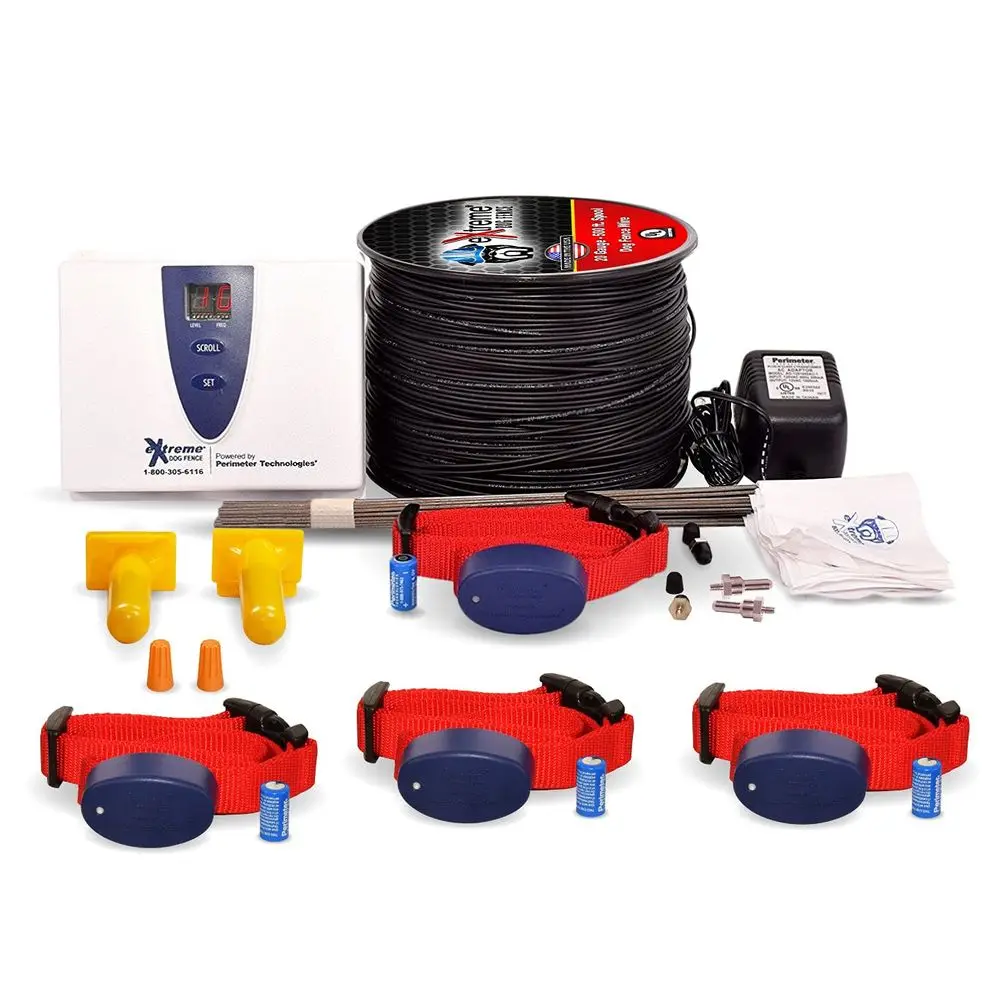 Dog Fence Ultimate Underground Electric Dog Fence 4 Dog 2000 of 20 Gauge Boundary Wire Standard Grade D.I.Y. Pet Containment Sy
Dog Fence Ultimate Underground Electric Dog Fence 4 Dog 2000 of 20 Gauge Boundary Wire Standard Grade D.I.Y. Pet Containment Sy