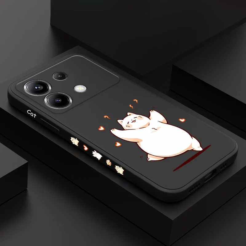 Fat Cat Phone Case For Xiaomi Poco X6 M5 M5S F5 X5 F4 X4 M4 F3 M3 X3 F2 Pro 4G 5G GT Silicone Cover
Fat Cat Phone Case For Xiaomi Poco X6 M5 M5S F5 X5 F4 X4 M4 F3 M3 X3 F2 Pro 4G 5G GT Silicone Cover