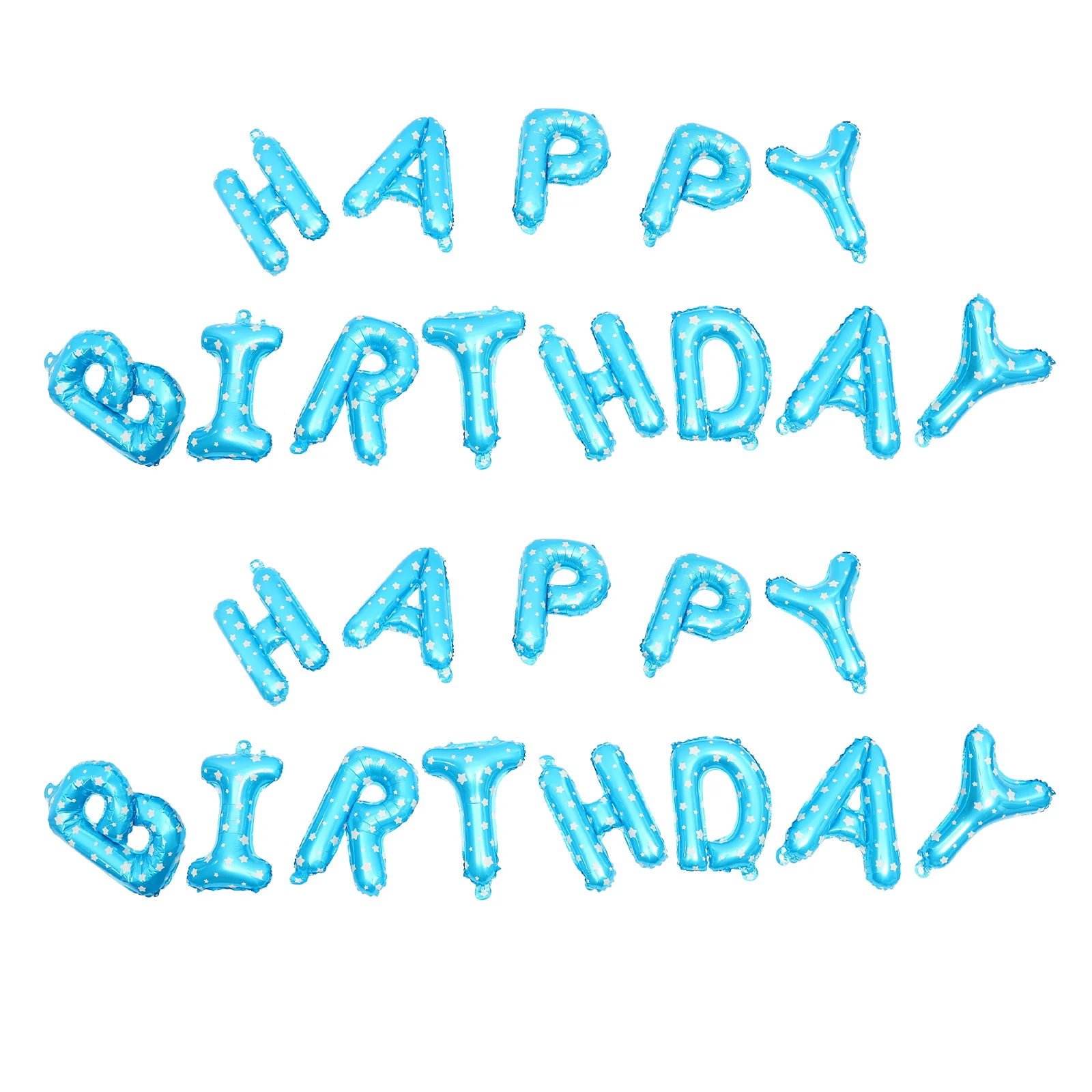 2Sets Birthday Letter Balloons Festive Happy Birthday Party Decorations Ideal Photo Props for Party Decor Balloons 
2Sets Birthday Letter Balloons Festive Happy Birthday Party Decorations Ideal Photo Props for Party Decor Balloons