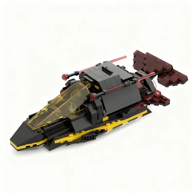 315pcs MOC Black Space Fleet Explorer I Galaxy SciFi Model Building Blocks DIY Art Set Mega Mini Iconic Skill Hero Fan Toy Gift
315pcs MOC Black Space Fleet Explorer I Galaxy SciFi Model Building Blocks DIY Art Set Mega Mini Iconic Skill Hero Fan Toy Gift