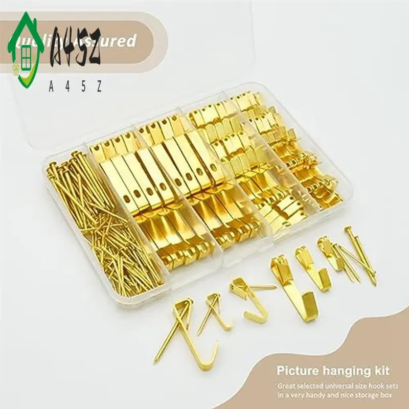 A45Z-Picture Hanging Kit, 3 Sizes Of Picture Hooks, Including 4.5Kg/13.6Kg/22.7Kg Picture Hooks For Drywall
A45Z-Picture Hanging Kit, 3 Sizes Of Picture Hooks, Including 4.5Kg/13.6Kg/22.7Kg Picture Hooks For Drywall