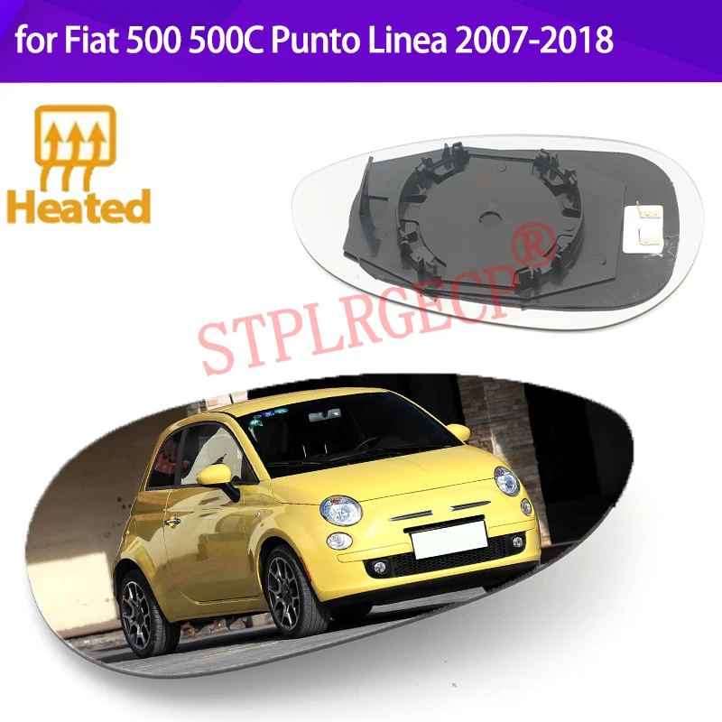 Stplrgecp Passenger Driver Side Left or Right Door Side Heated Wing Mirror Glass Lens for Fiat 500 500C Punto Linea 2007-2018
Stplrgecp Passenger Driver Side Left or Right Door Side Heated Wing Mirror Glass Lens for Fiat 500 500C Punto Linea 2007-2018