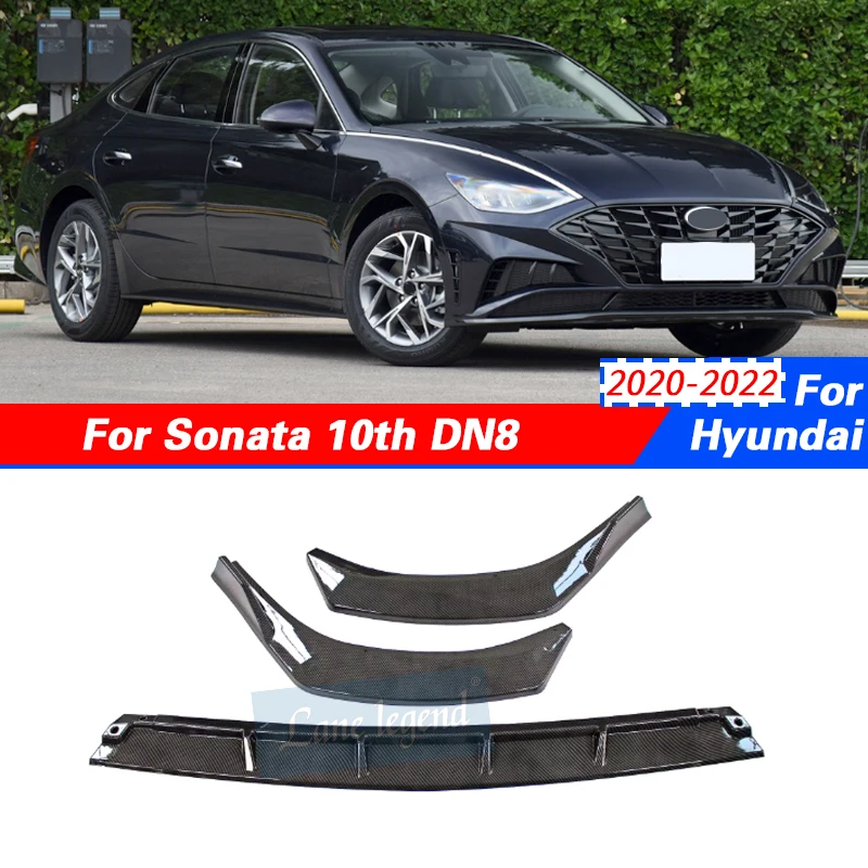 For Hyundai Sonata 10th DN8 2020-2022 Front Bumper Splitter Lip Chin Spoiler Body Kit Diffuser Protector Exterior Accessories
For Hyundai Sonata 10th DN8 2020-2022 Front Bumper Splitter Lip Chin Spoiler Body Kit Diffuser Protector Exterior Accessories