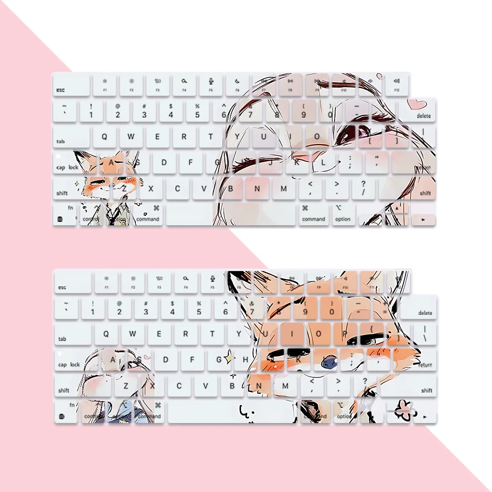 Zootopias US Layout Soft Silicone Keyboard Cover for Macbook pro 14 M1 M2 M3 A2442 A2485 A2779 A2780 A2991 Air M2 M3 A2681 A2941
Zootopias US Layout Soft Silicone Keyboard Cover for Macbook pro 14 M1 M2 M3 A2442 A2485 A2779 A2780 A2991 Air M2 M3 A2681 A2941