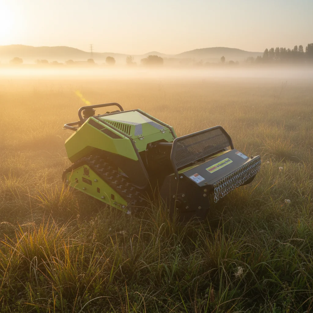 All Terrain Remote Control Tracked Brush Mower Crawler Type Grass Shrub Cutter for Farm Yard Orchard Lawn Maintenance
All Terrain Remote Control Tracked Brush Mower Crawler Type Grass Shrub Cutter for Farm Yard Orchard Lawn Maintenance