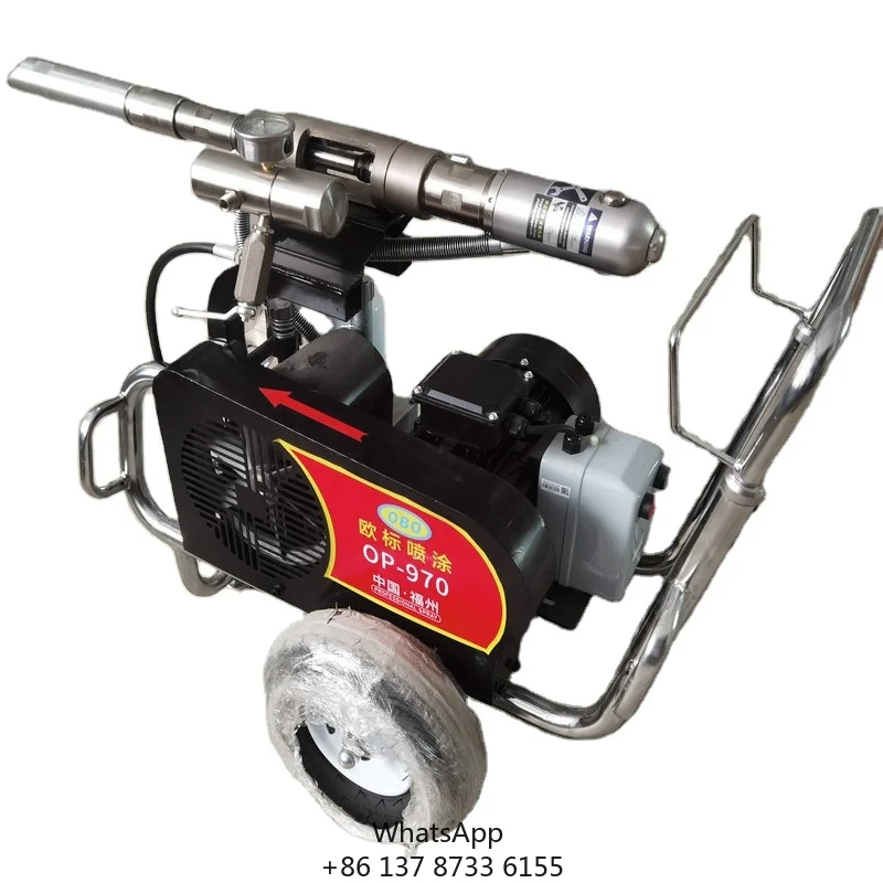 T-970 DIY Grade Electric Spray Paint Machine/Wall Putty Sprayer 220V/380V Hydraulic Airless Paint Sprayers
T-970 DIY Grade Electric Spray Paint Machine/Wall Putty Sprayer 220V/380V Hydraulic Airless Paint Sprayers