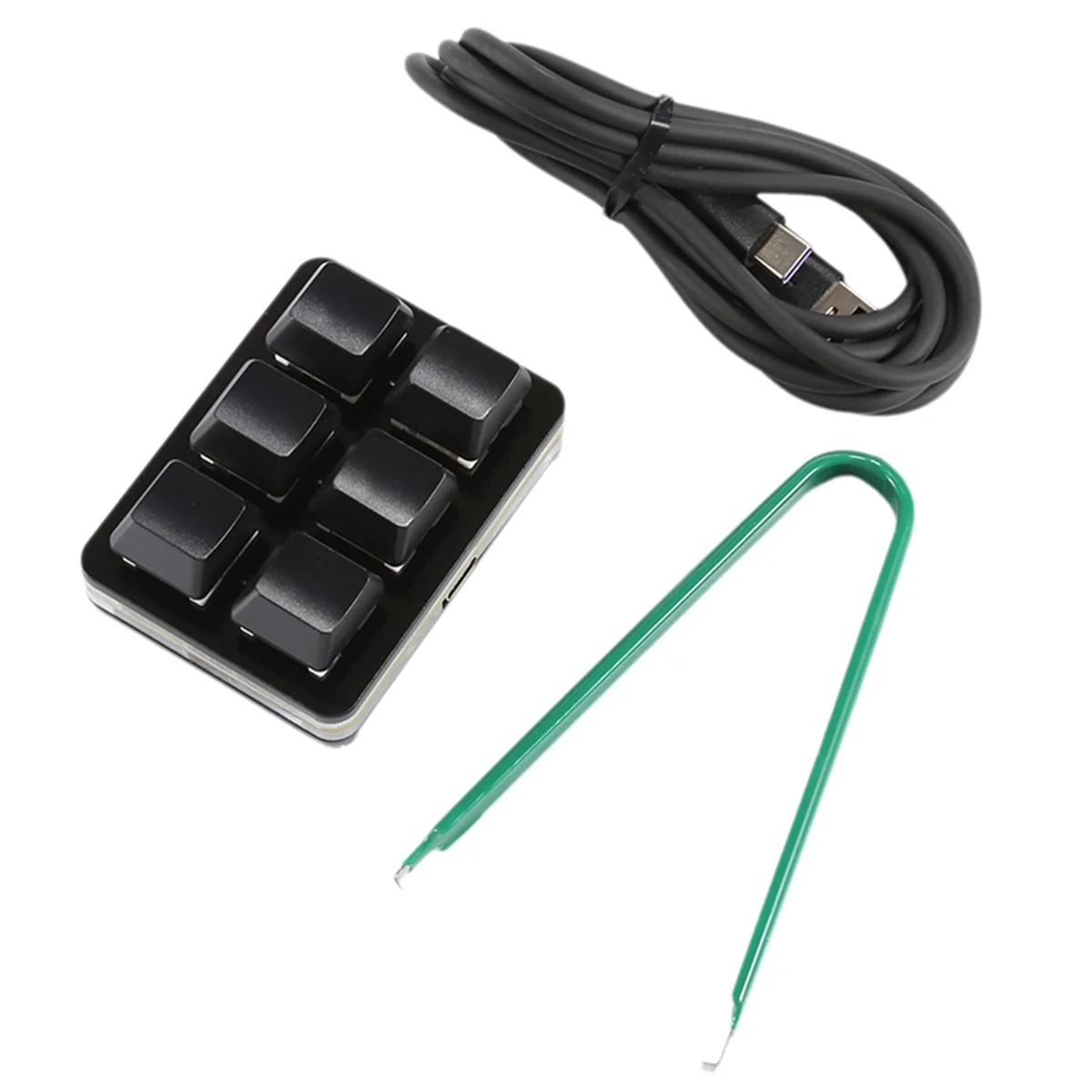 ATP-6 Key Customizable Shortcut Keyboard Mini Keyboard Full Copy and Paste 1 Touch Password Keyboard Black
ATP-6 Key Customizable Shortcut Keyboard Mini Keyboard Full Copy and Paste 1 Touch Password Keyboard Black