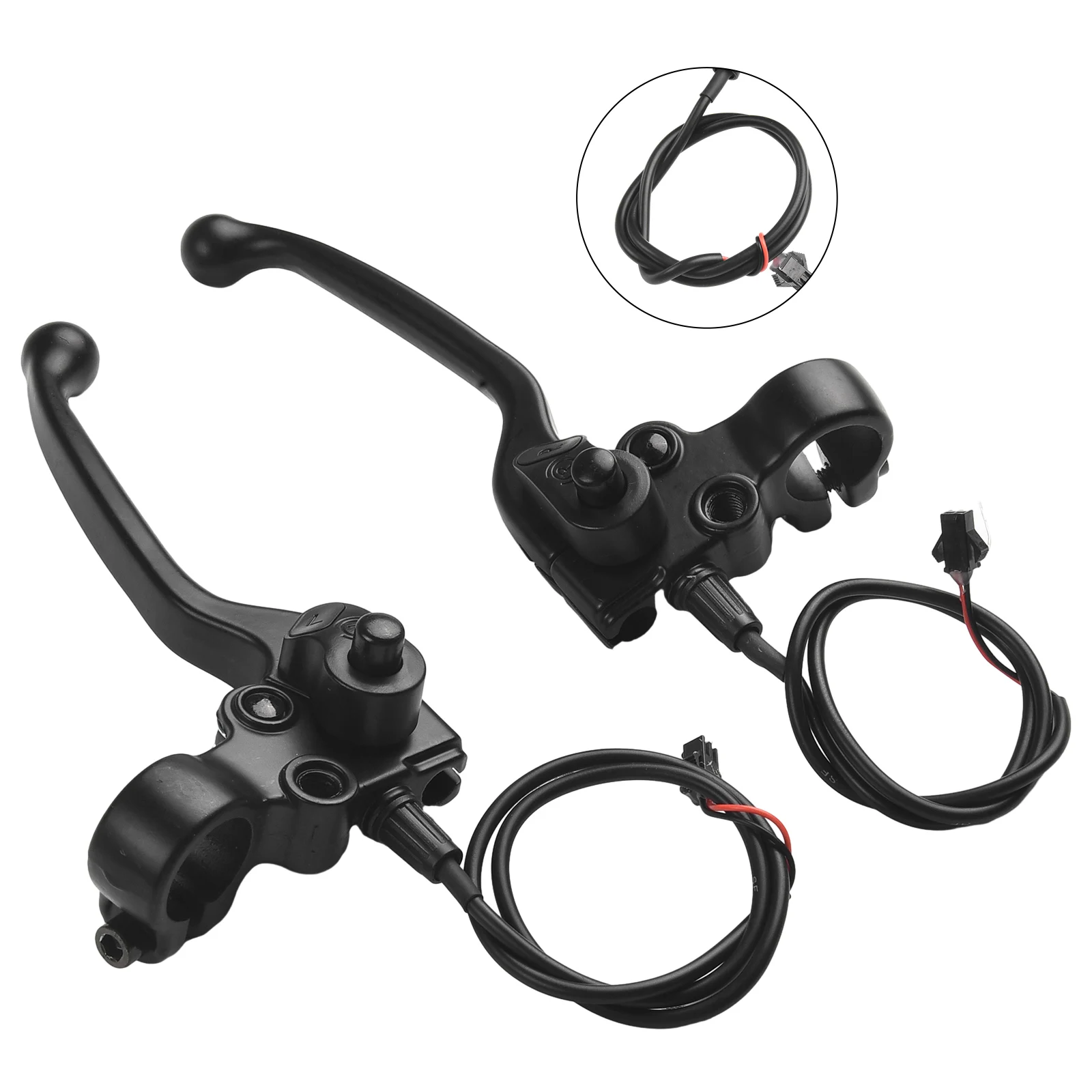 E-bike Mechanical Brake Levers Electric Bicycle Part With Parking Button Black Electric Scooters Parts Accessories
E-bike Mechanical Brake Levers Electric Bicycle Part With Parking Button Black Electric Scooters Parts Accessories