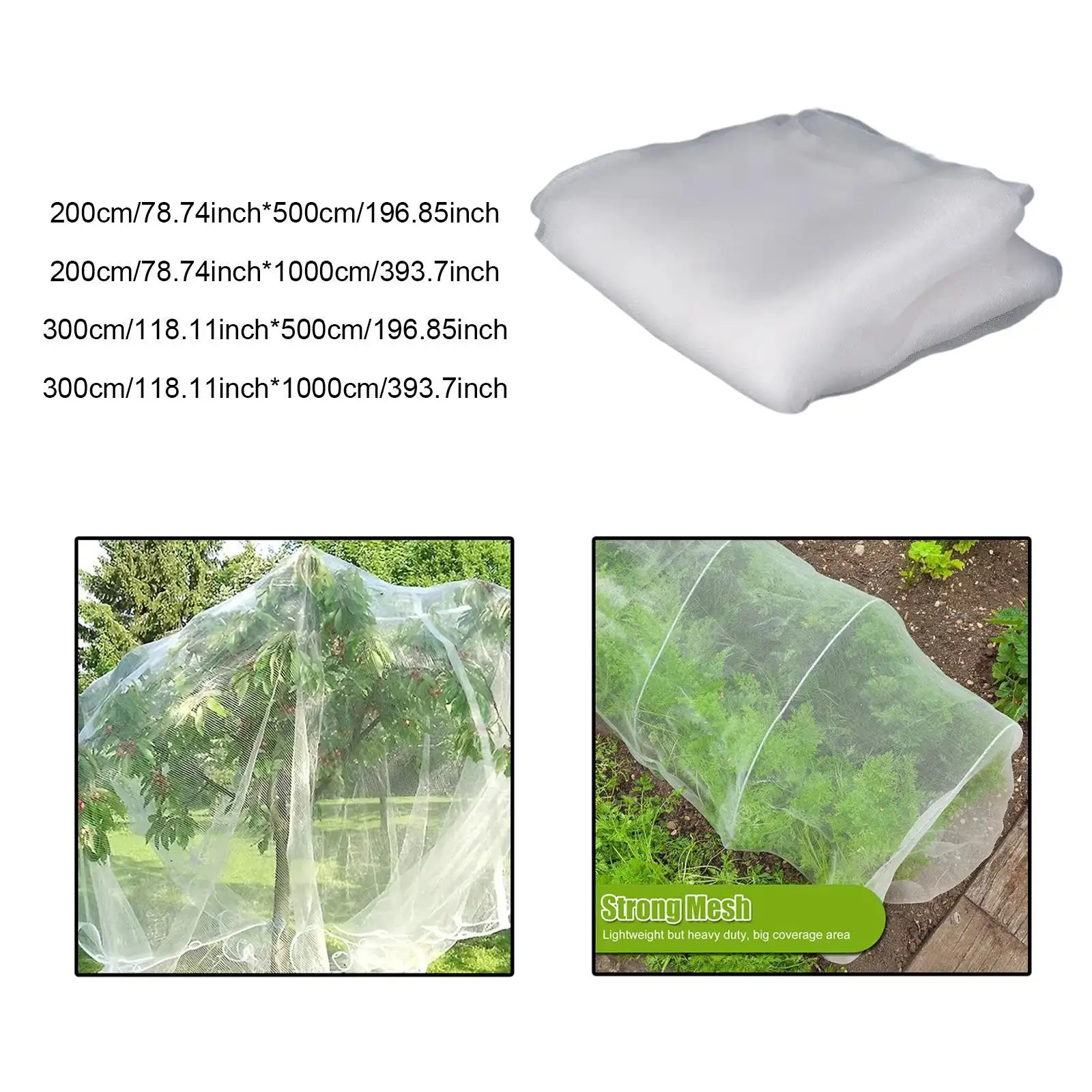 Garden Netting Barrier Breathable Animal Netting for Bushes Raised Beds Figs
Garden Netting Barrier Breathable Animal Netting for Bushes Raised Beds Figs