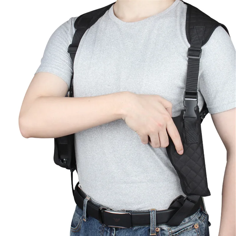 Tactical Concealed Gun Holster Shoulder Holster Underarm Pistol Handgun Carry Pouch Hunting Accessories
Tactical Concealed Gun Holster Shoulder Holster Underarm Pistol Handgun Carry Pouch Hunting Accessories