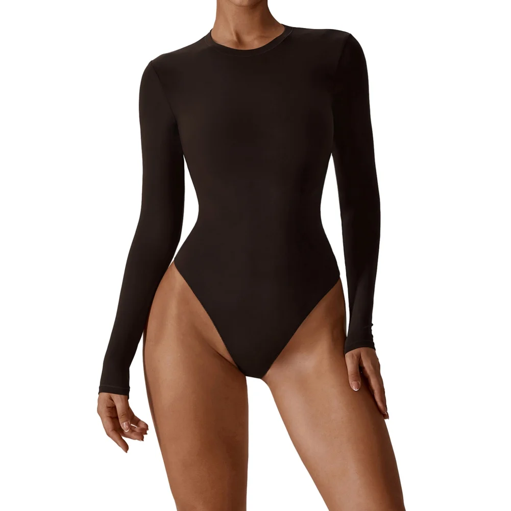 European and American Women's Sexy Breathable Slim Fitting Long Sleeved Yoga Jumpsuit
European and American Women's Sexy Breathable Slim Fitting Long Sleeved Yoga Jumpsuit