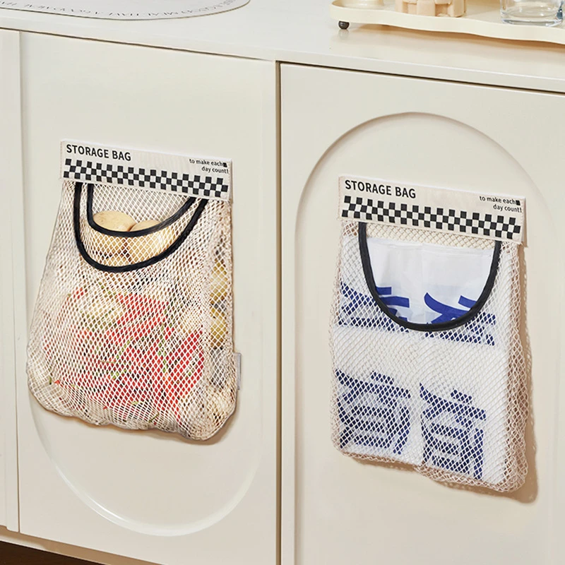 Kitchen garbage bag storage Thickened wall-mounted large-capacity storage bag Plastic bag storage Velcro mesh pocket
Kitchen garbage bag storage Thickened wall-mounted large-capacity storage bag Plastic bag storage Velcro mesh pocket