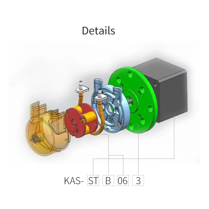 KAS-ST Liquid Transfer Step Motor Low Pressure Electric Water Peristaltic Pump
KAS-ST Liquid Transfer Step Motor Low Pressure Electric Water Peristaltic Pump