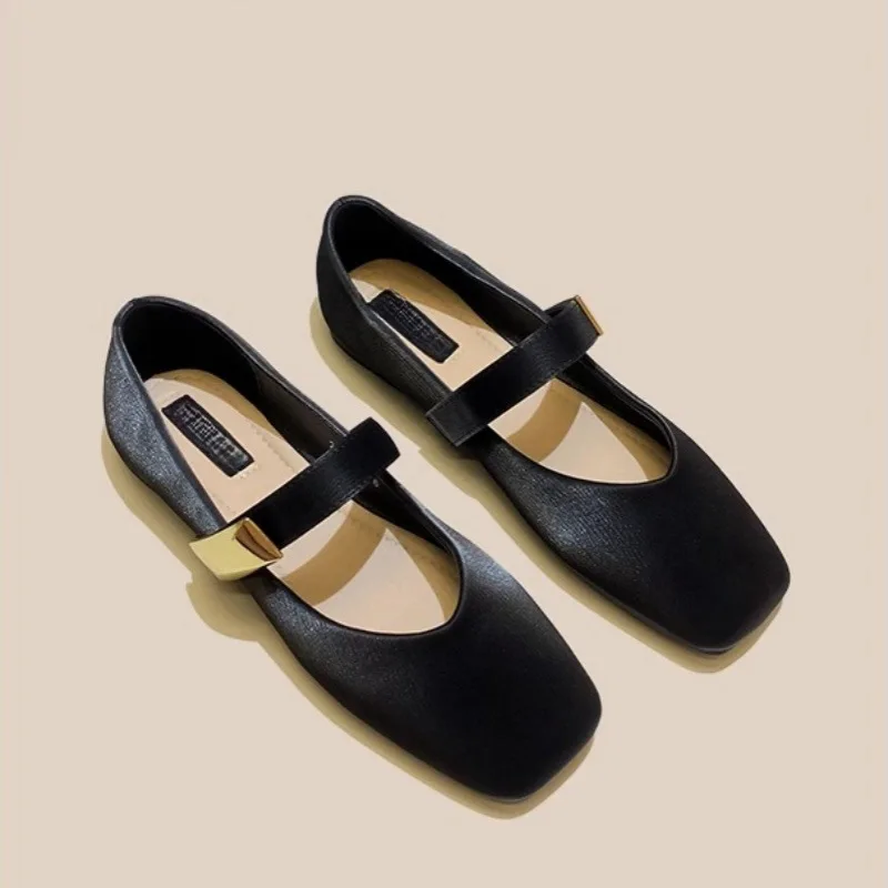Ladies Lace Up Buckle Footwear Casual Square Toe Shoes Flat Bottom Ground Soft Lightweight Large Size Casual Shoes Sapatos
Ladies Lace Up Buckle Footwear Casual Square Toe Shoes Flat Bottom Ground Soft Lightweight Large Size Casual Shoes Sapatos