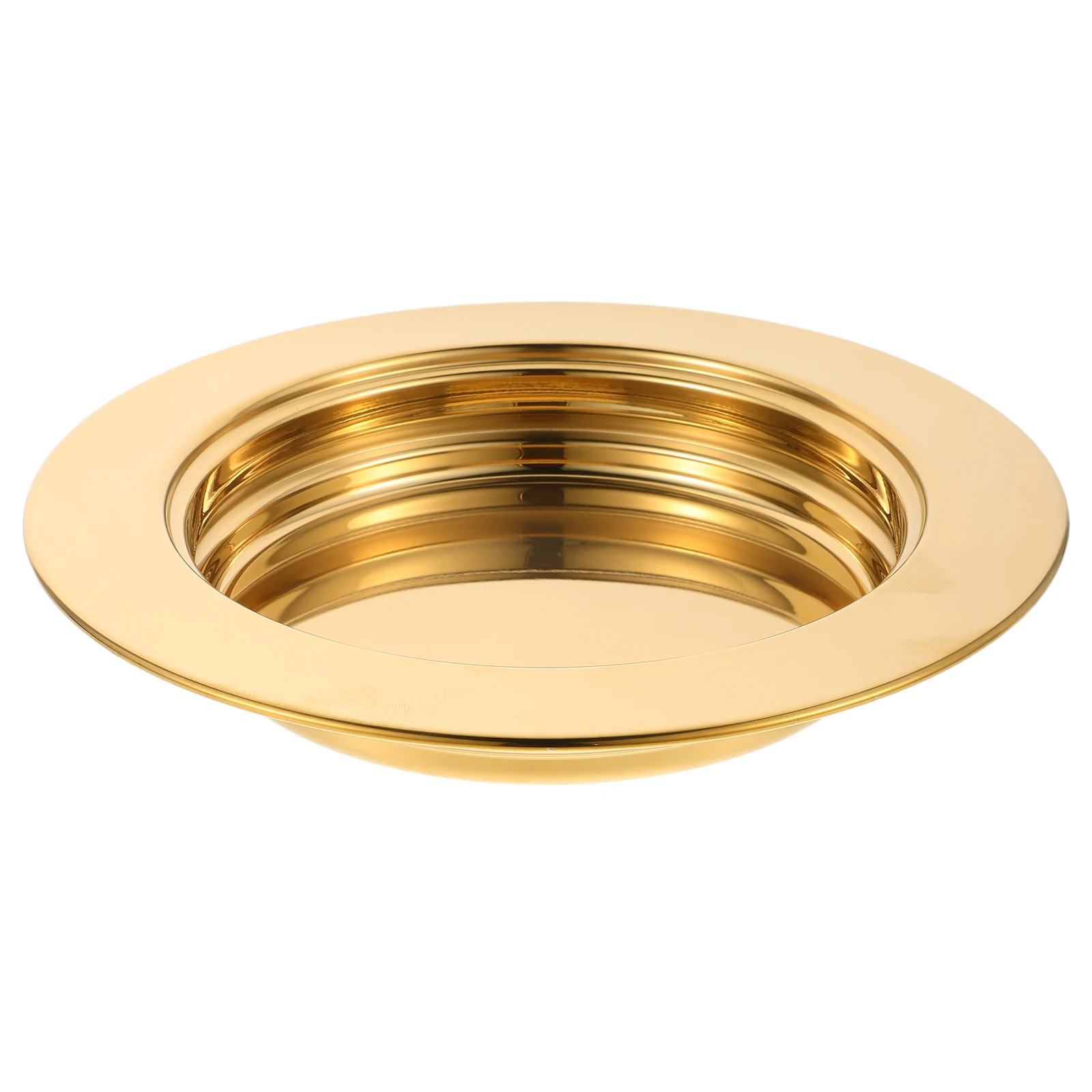 Golden Communion Tray Bread Plate Elegant Design Stainless Steel Serving Religious Ceremonies Party Communion Sturdy
Golden Communion Tray Bread Plate Elegant Design Stainless Steel Serving Religious Ceremonies Party Communion Sturdy