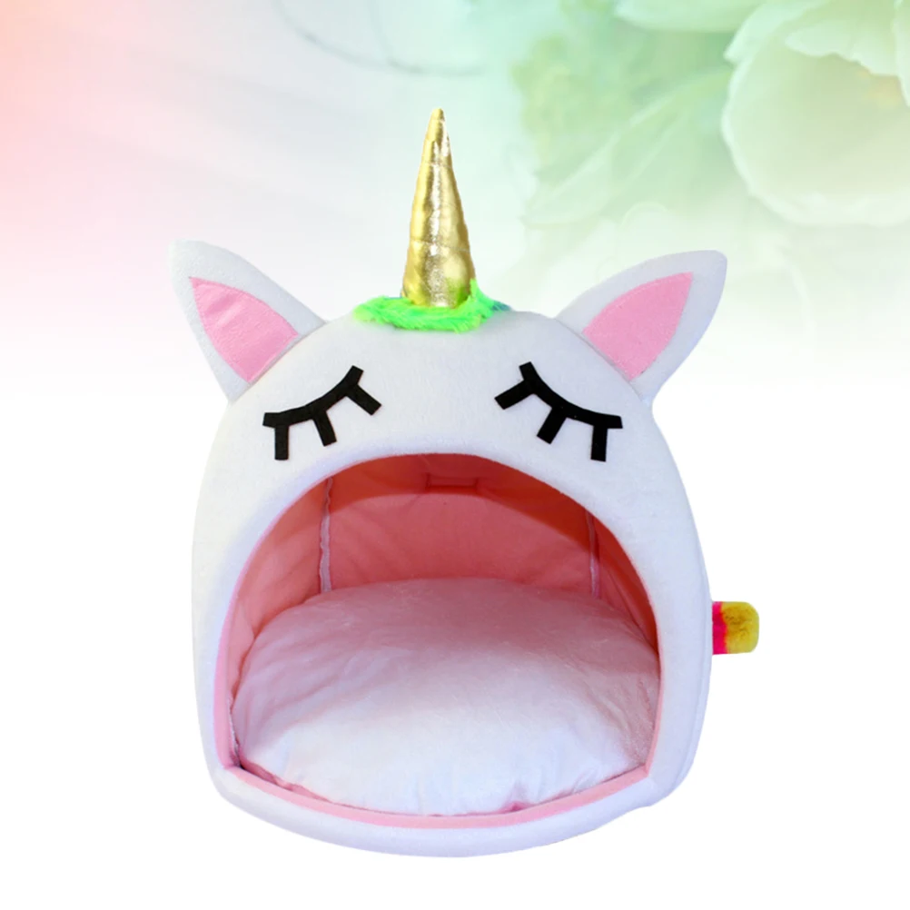 Unicorn shaped Pet Bed House Warm Nest for Cat Dog Detachable Winter Soft Comfortable Material Couch Car Travel Floor Sleep
Unicorn shaped Pet Bed House Warm Nest for Cat Dog Detachable Winter Soft Comfortable Material Couch Car Travel Floor Sleep