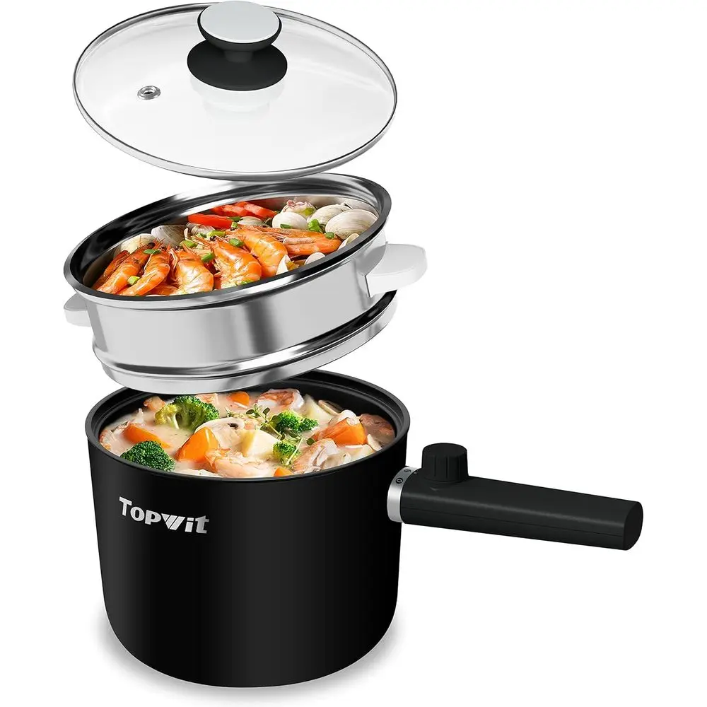 Электрическая пароварка-мультиварка, 1,5 л, с антипригарным покрытием, портативная, с двойным контролем мощности, без BPA, защита от перегрева и выкипания
Электрическая пароварка-мультиварка, 1,5 л, с антипригарным покрытием, портативная, с двойным контролем мощности, без BPA, защита от перегрева и выкипания