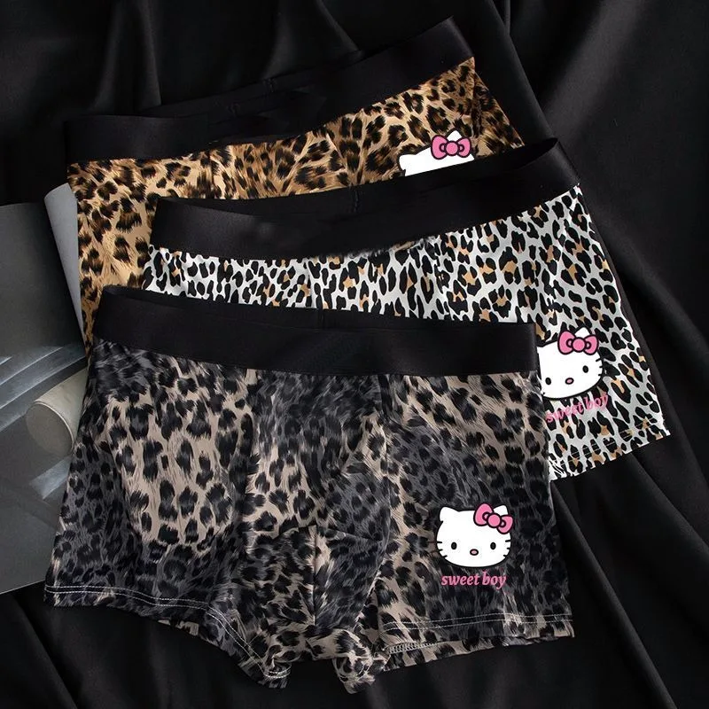 Cool Boys Kawaii Hello Kitty Anime Underwear Print Pants Cute Kt Cat Briefs Ice Silk Breathable Pants for Men Gifts Toys
Cool Boys Kawaii Hello Kitty Anime Underwear Print Pants Cute Kt Cat Briefs Ice Silk Breathable Pants for Men Gifts Toys