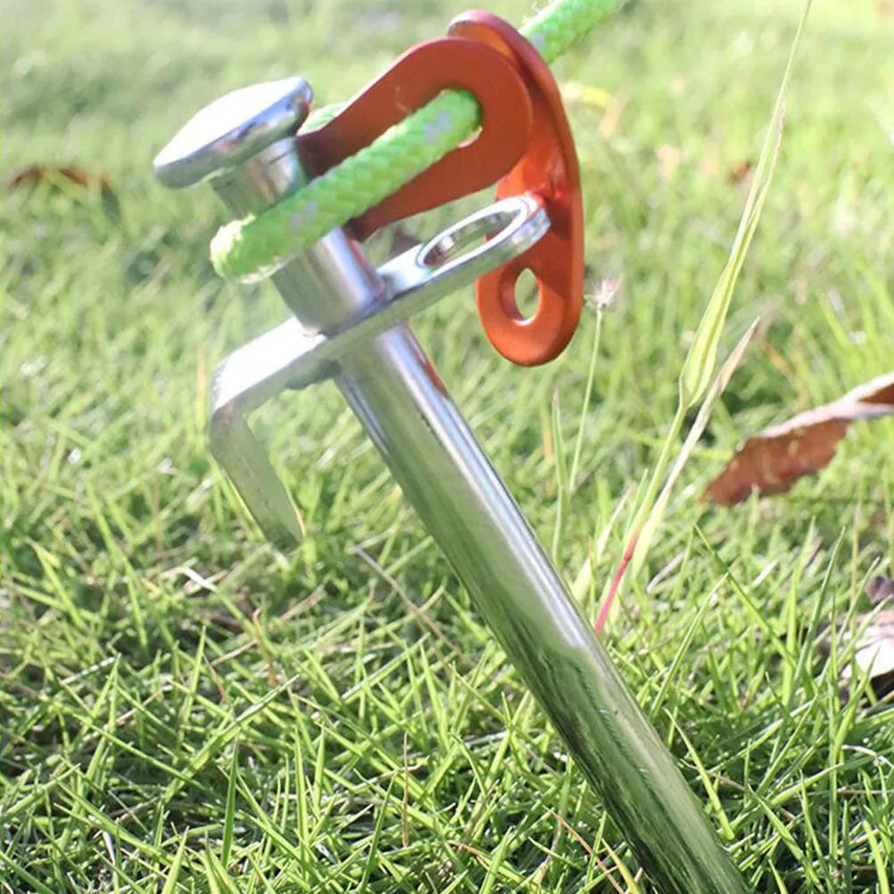 4Pcs 4x30cm Heavy Duty Steel Tent Stakes Anti-Corrosion Firm Ground Insertion with Rope Hole Hook for Tent Canopy Awning Outdoor
4Pcs 4x30cm Heavy Duty Steel Tent Stakes Anti-Corrosion Firm Ground Insertion with Rope Hole Hook for Tent Canopy Awning Outdoor