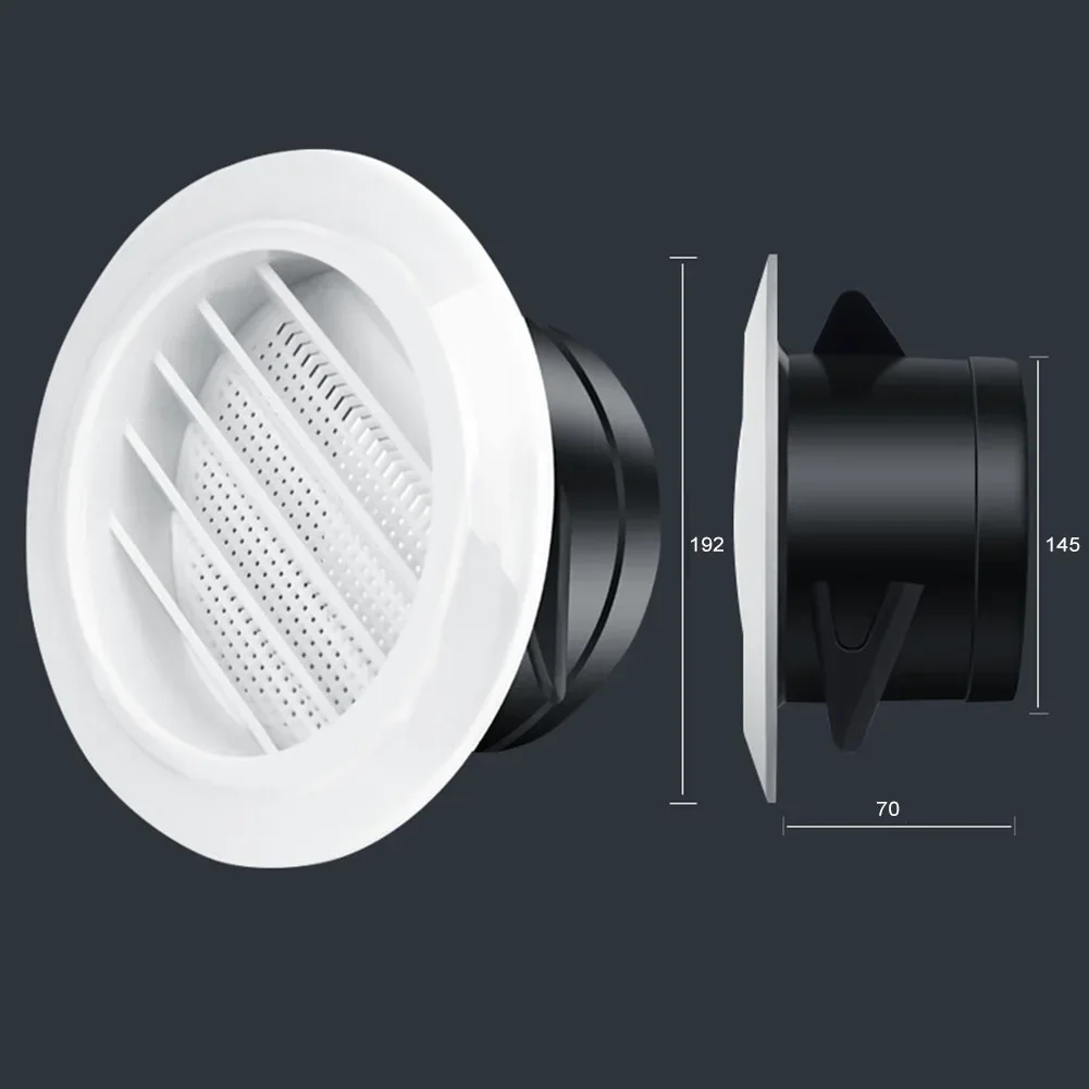 1pcs 75/100/125/150/200mm Duct Vents Round Louvered Vents Interior ABS Grille Ventilation Wall Vent Covers Adjustable Air Vol
1pcs 75/100/125/150/200mm Duct Vents Round Louvered Vents Interior ABS Grille Ventilation Wall Vent Covers Adjustable Air Vol