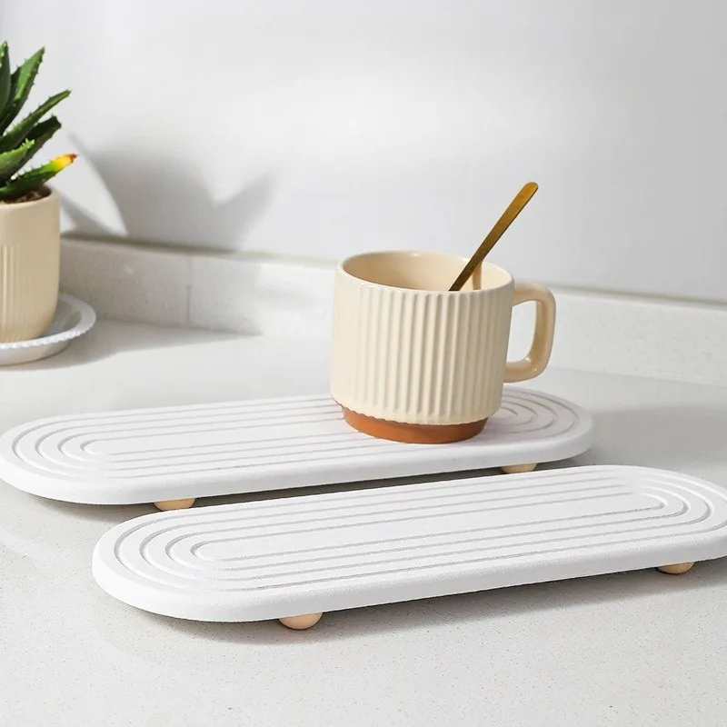1pcs Diatomaceous Quick Drying Tray Instant Dry Draining Board Soap Storage Non Slip Diatom Mud Sink Tray Molds Resistant
1pcs Diatomaceous Quick Drying Tray Instant Dry Draining Board Soap Storage Non Slip Diatom Mud Sink Tray Molds Resistant