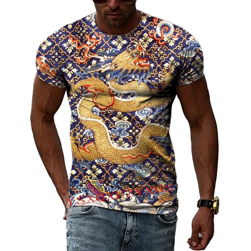 Ancient Chinese Official Clothing 3D Printed Cosplay Fun Personality Fashion Street Hip Hop Round Neck Short Sleeve Men T-shirt
Ancient Chinese Official Clothing 3D Printed Cosplay Fun Personality Fashion Street Hip Hop Round Neck Short Sleeve Men T-shirt