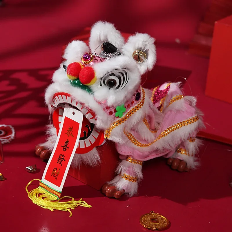 Chinese-Style Retro Toy for Children's Children's Children's Day, Mid-Autumn Festival Folk Traditional Handmade Lion Dance
Chinese-Style Retro Toy for Children's Children's Children's Day, Mid-Autumn Festival Folk Traditional Handmade Lion Dance