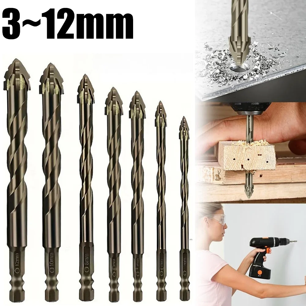 3-12mm Four-Flute Sawtooth Drill Bit Sawtooth Drilling Tools For Glass/Tile/Concrete/Metal Drill Bit Set Tools
3-12mm Four-Flute Sawtooth Drill Bit Sawtooth Drilling Tools For Glass/Tile/Concrete/Metal Drill Bit Set Tools