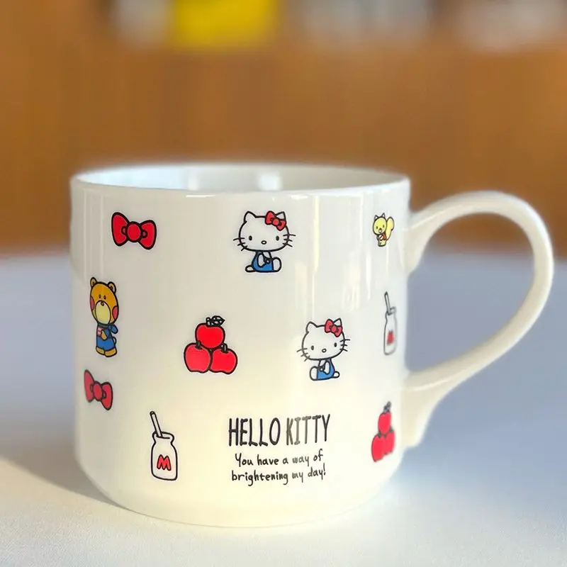 Kawaii Hello Kitty Ceramic Cup Sanrio Kuromi My Melody Little Twin Stars Anime Mug Cartoon Cute Coffee Cup Tide Gift for Kids
Kawaii Hello Kitty Ceramic Cup Sanrio Kuromi My Melody Little Twin Stars Anime Mug Cartoon Cute Coffee Cup Tide Gift for Kids